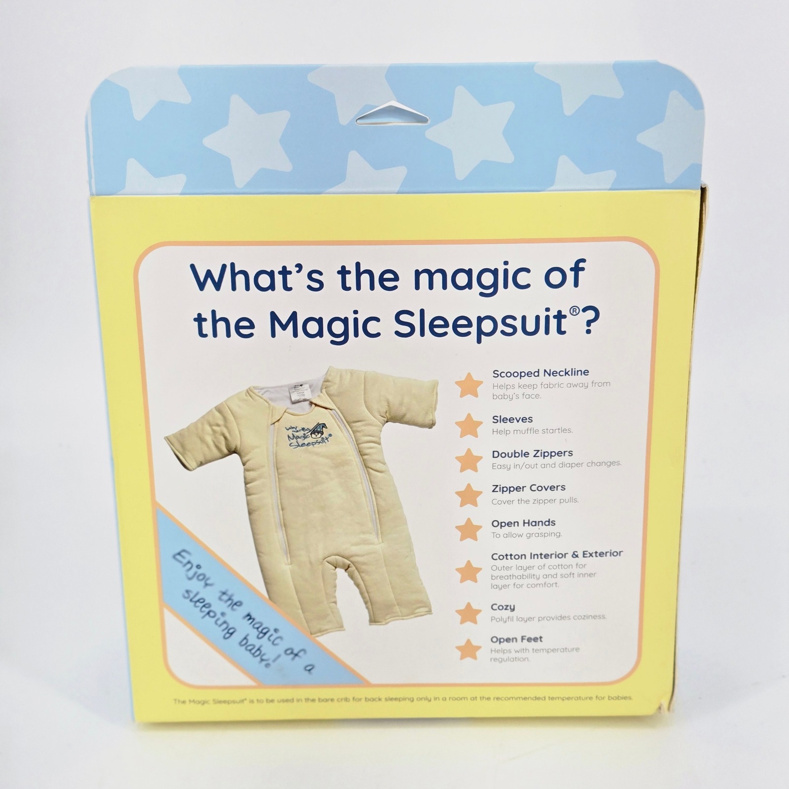 Baby Merlin Magic Sleepsuit Pink Cotton Swaddle Transition Small 3-6m Nib New — image 2 of 5